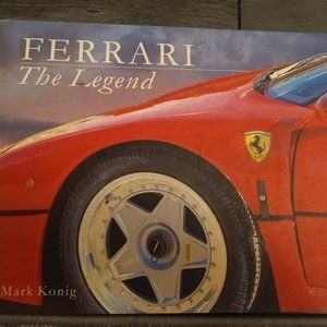 FERRARI THE LEGEND HARDCOVER BOOK By Mark KONIG